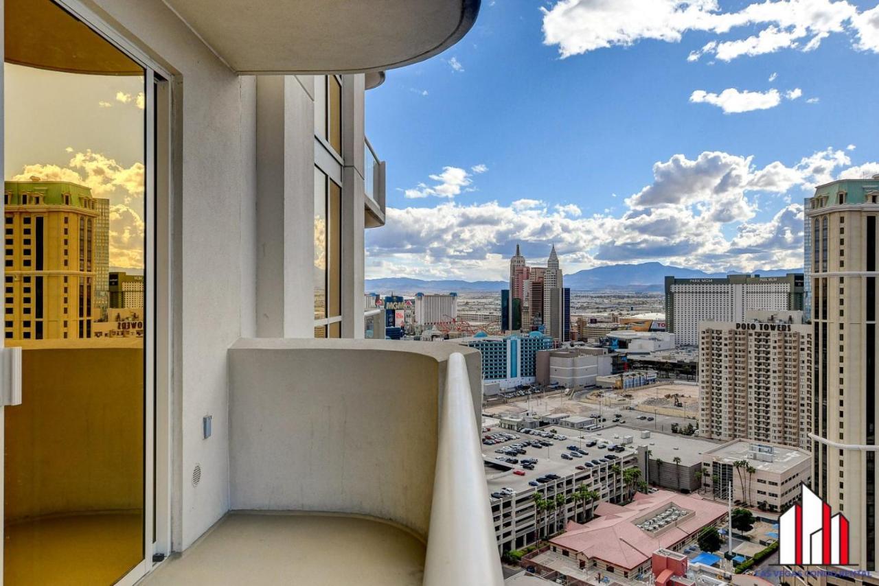 Mgm Signature-27-805 F1 Track & Strip View Balcony 拉斯维加斯 外观 照片