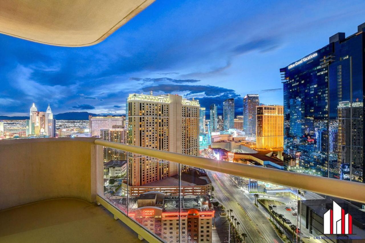 Mgm Signature-27-805 F1 Track & Strip View Balcony 拉斯维加斯 外观 照片