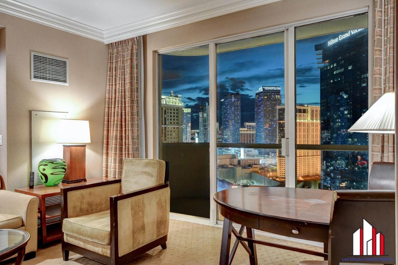 Mgm Signature-27-805 F1 Track & Strip View Balcony 拉斯维加斯 外观 照片