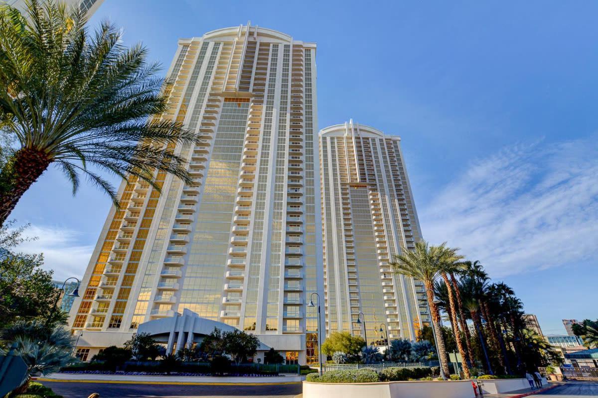 Mgm Signature-27-805 F1 Track & Strip View Balcony 拉斯维加斯 外观 照片