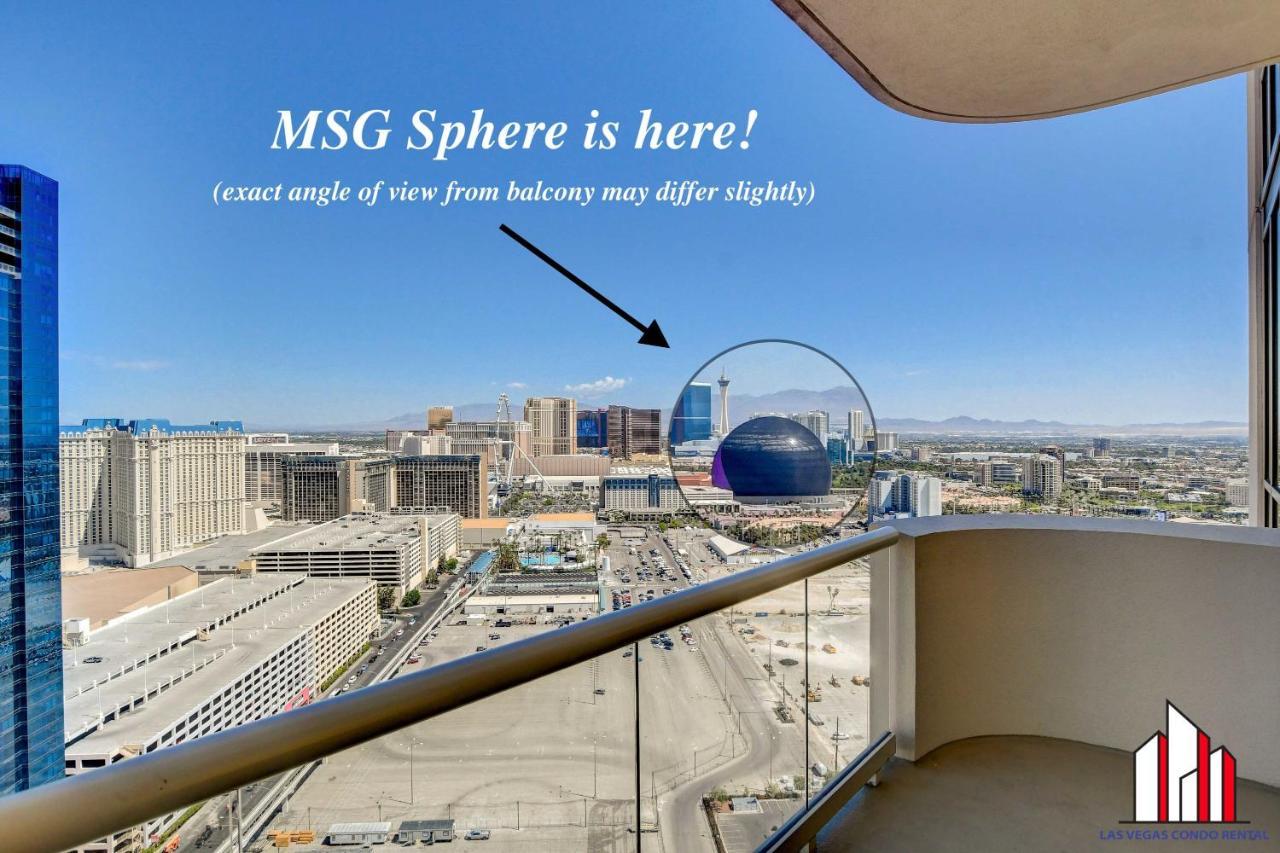 Mgm Signature-27-805 F1 Track & Strip View Balcony 拉斯维加斯 外观 照片