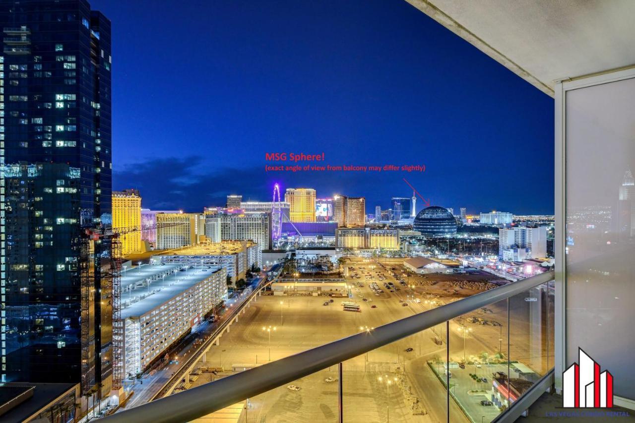 Mgm Signature-27-805 F1 Track & Strip View Balcony 拉斯维加斯 外观 照片